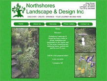 Tablet Screenshot of northshoreslandscape.com